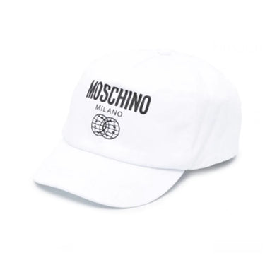 Gorra MOSCHINO blanca para niños y adolescentes